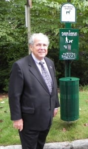 Sam Massell with Buckhead Waste Station