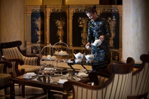 The Ritz-Carlton Berlin offers a world exclusive tea served by trained “Tea Masters.”