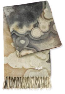 Kimberly McDonald Lace Agate Print Throw
