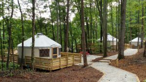 Yurt Glamping at Sweetwater Creek