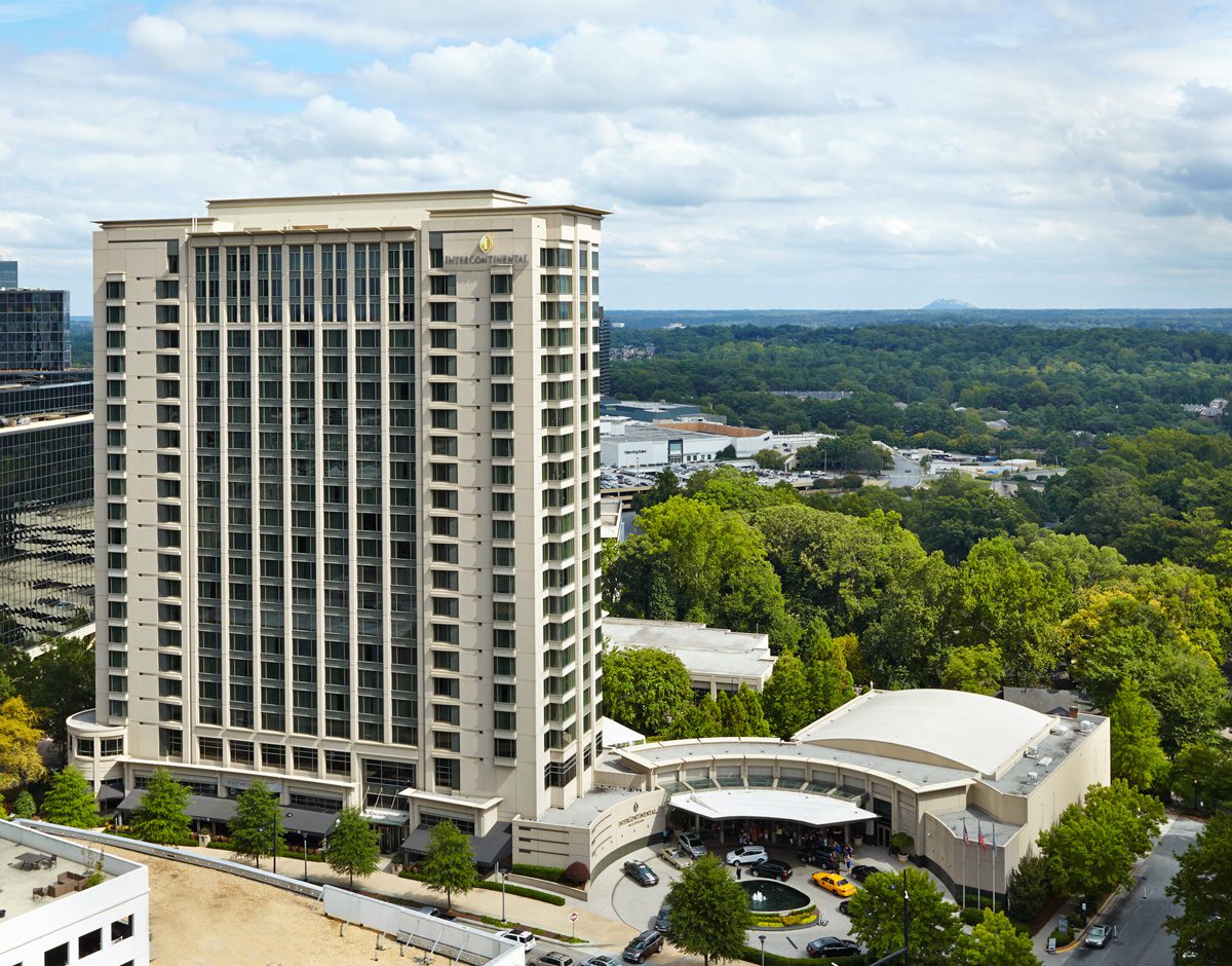 The InterContinental has been part of the Buckhead landscape since 2004.