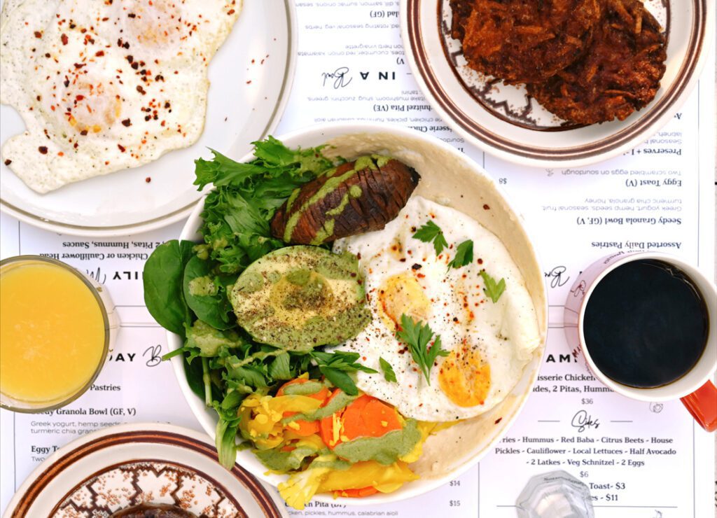 The Brekkie Bowl at Daily Chew is packed with hearty ingredients to start your day off right.