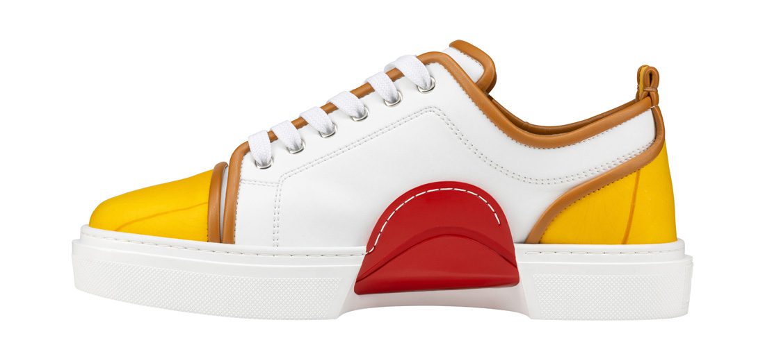 Men's Christian Louboutin White Sneakers & Athletic Shoes