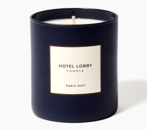 Hotel Lobby Paris Nuit Candle