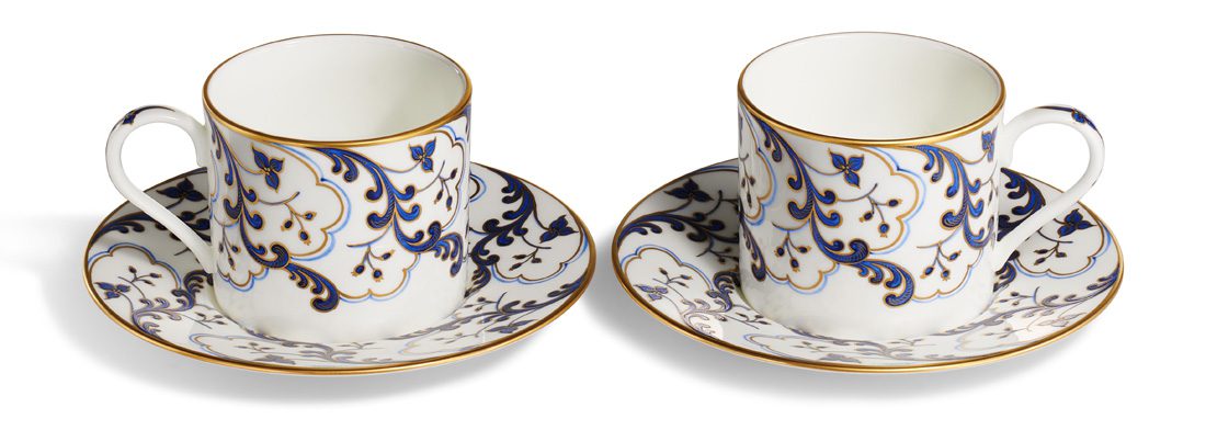 Valse Bleue Tea Cup and Saucer
