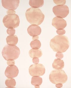 Backdrop Hyperion Wallpaper in Peach