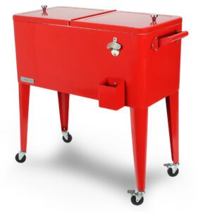 Permasteel 80-Quart Classic Patio Cooler