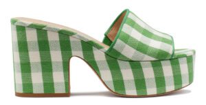 Ibiza Gingham Sandals