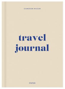 Papier travel journal