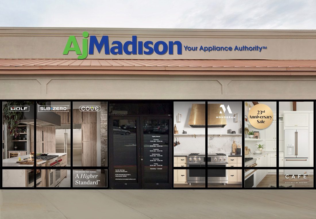 AJ Madison, a family-owned online kitchen appliance retailer