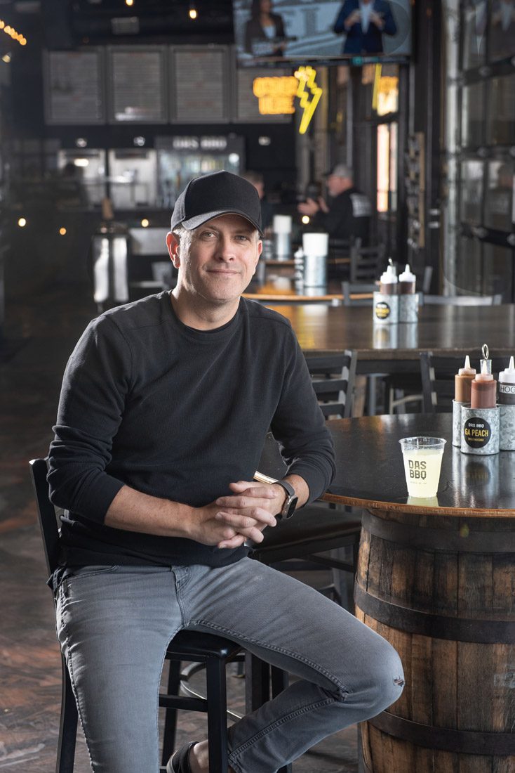 DAS BBQ founder and pit master Stephen Franklin