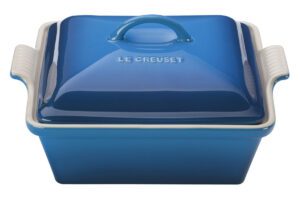 Le Creuset stoneware square casserole dish