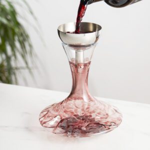 True Fountain Aerating Decanter Funnel