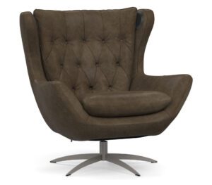 Wells Tufted Leather Gaming Chair