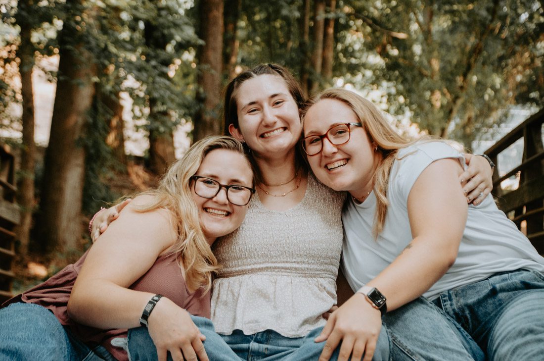 Emilie, Lauren and Samantha Scalise created Strides for Survivors tor raise funds for TurningPoint Breast Cancer Rehabilitation.