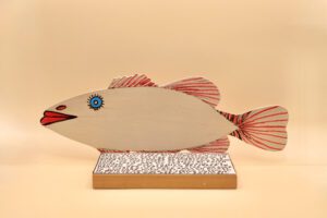 Howard Finster Fish-2000