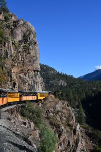 It's all aboard for amazing views on the Durango & Silverton Narrow Gauge Railroad.
