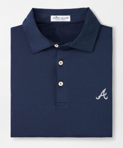 Peter Millar Atlanta Braves Polo