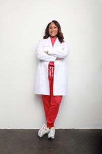Dr. Fonda Martin, board-certified gynecologist, certified menopause practitioner, and founder of BoutiqueGYN in Atlanta