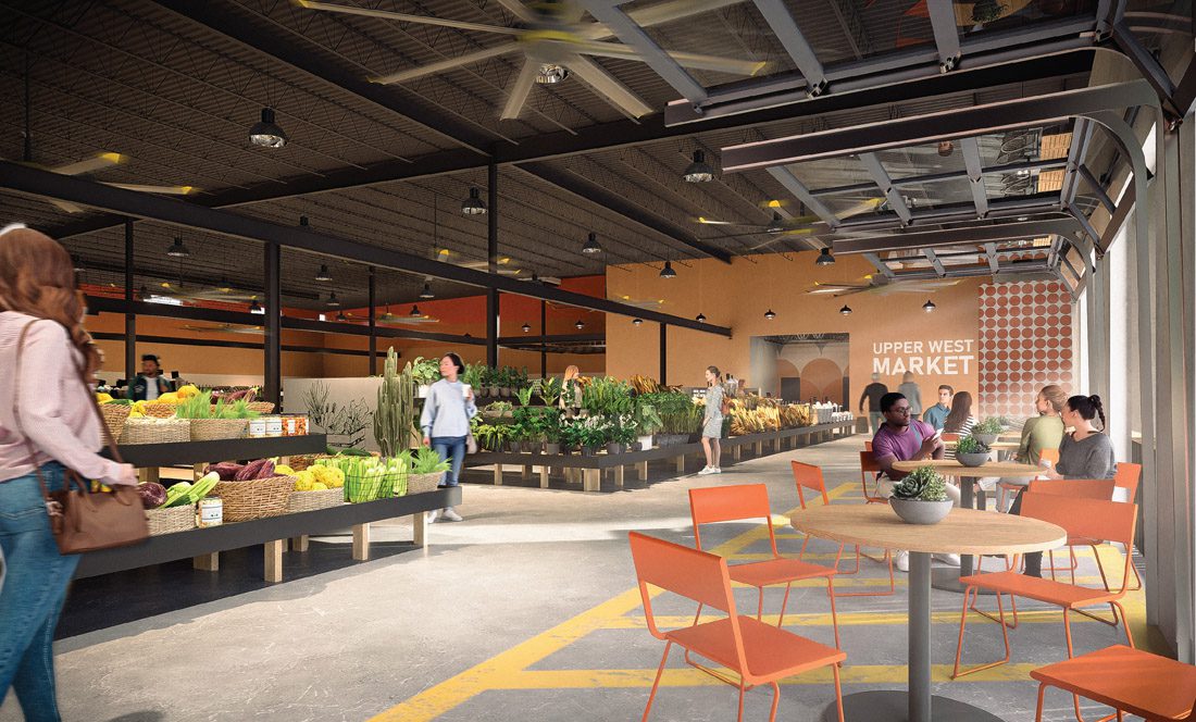 Upper West Market will offer an indoor farmers market experience.