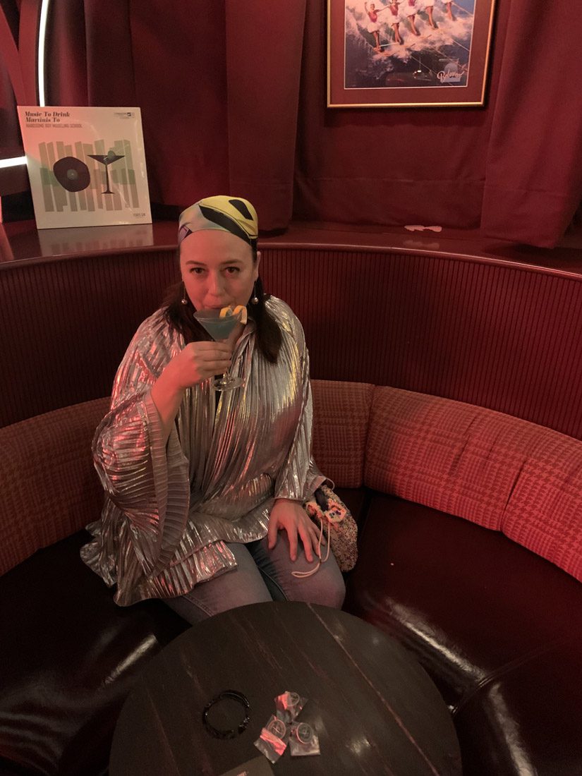 Caroline Eubanks (above) visited and researched historic venues such as Johnny's Hideaway and Northside Tavern for her latest book, A Boozy History of Atlanta: People, Places & Drinks that Made a City.