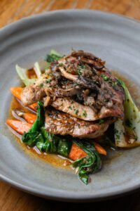 “3 Cup Chicken” boasts bold Asian flavors.