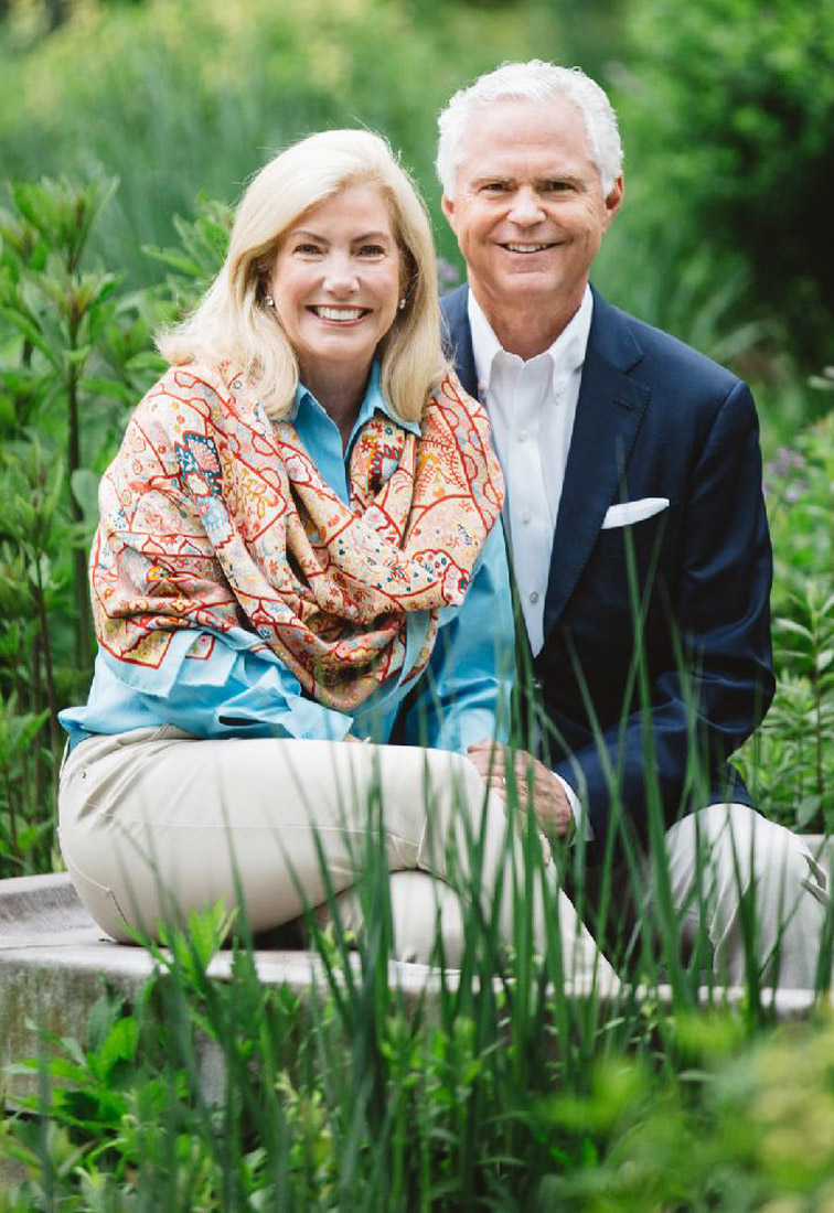 Betty and Robert Balentine received the Garden Club of America Cynthia Pratt Laughlin national medal for environmental protection.