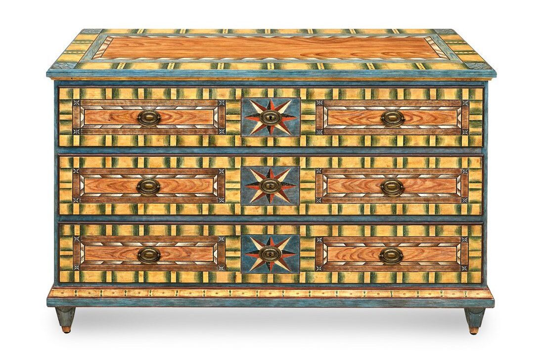 Bunny Williams Friedrich Hand-Painted Chest