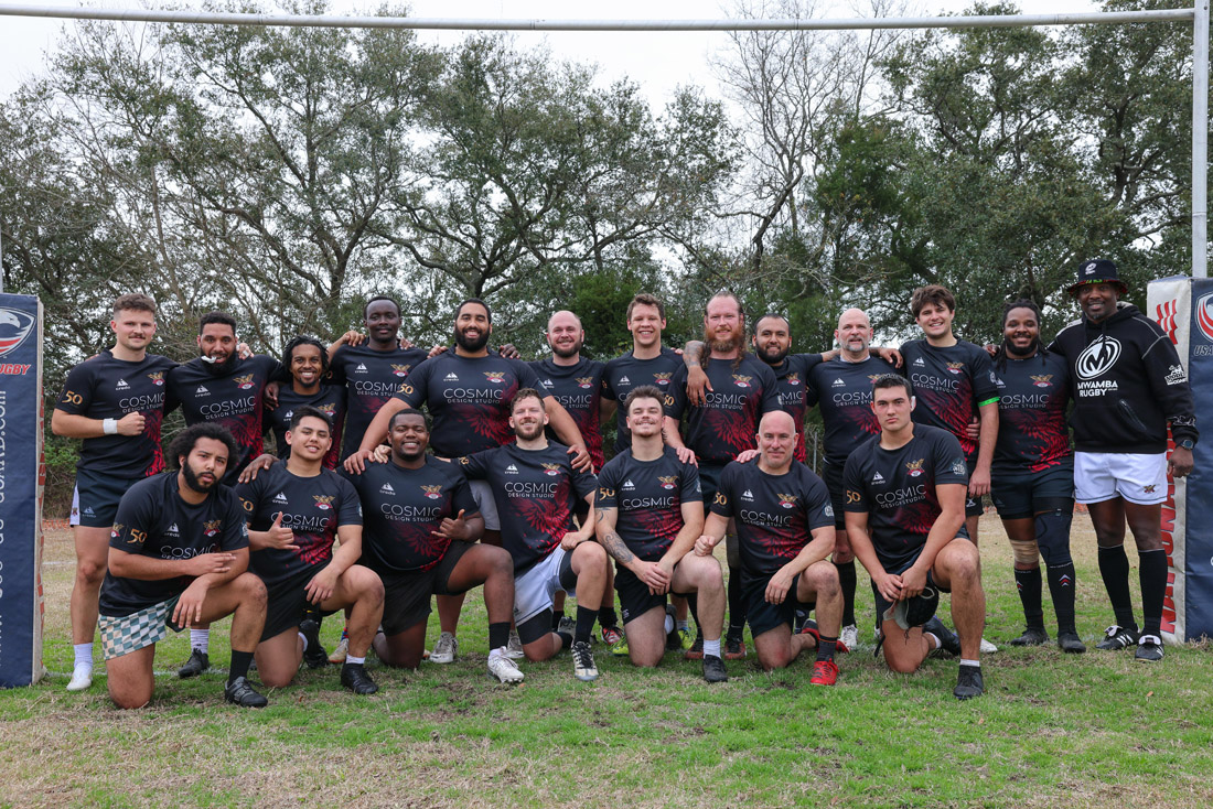 The local rugby club attracts both men and women who play a game that moves faster than soccer.