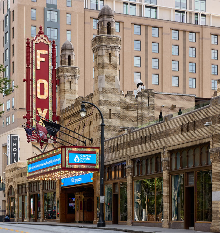 The fabulous Fox Theatre dates to the late 1920s.