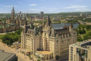 Hotel Laurier is within walking distance from the Parliament buildings