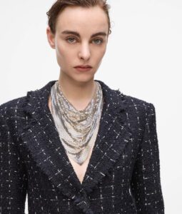 Karl Lagerfeld Metallic Bandana