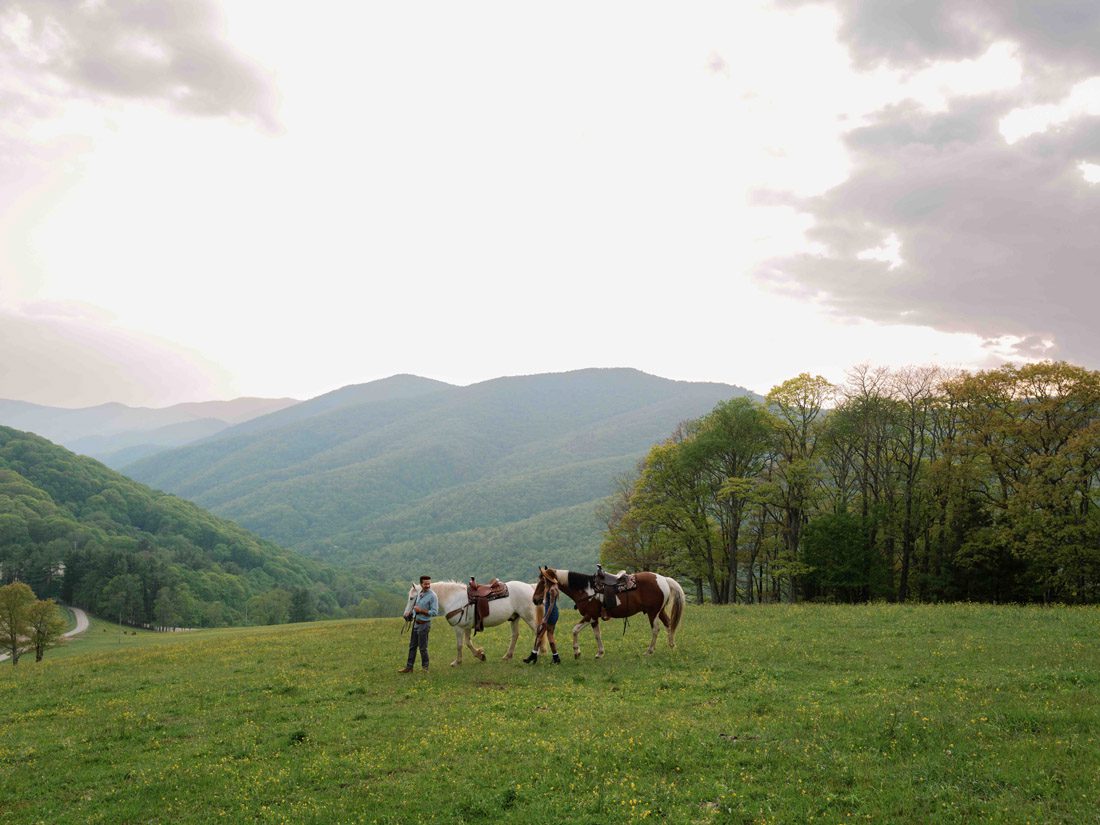 Riding one of Cataloochee Ranch's horses is a perfect way to enjoy the great outdoors. Photos: Ben Finch Photography