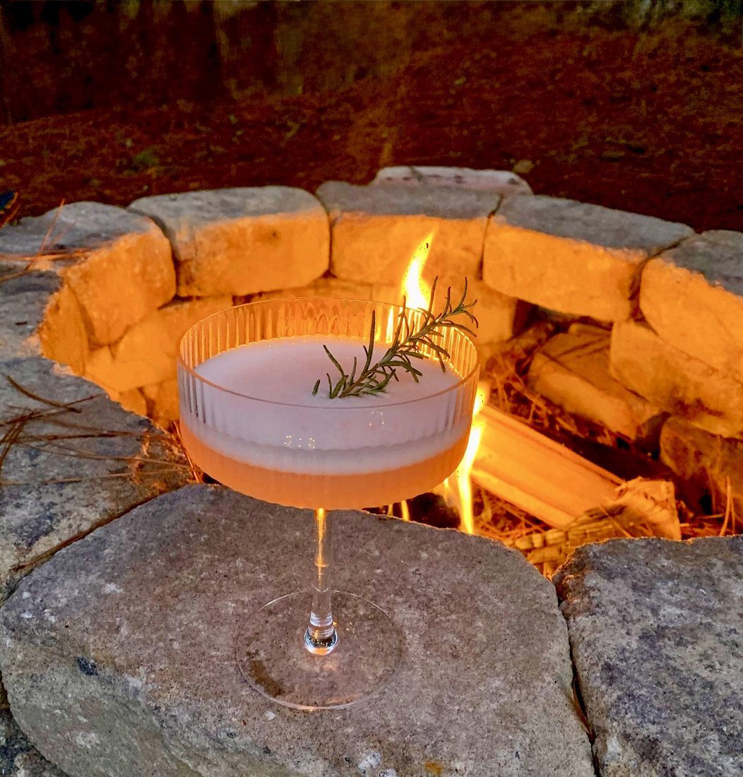 Ingredients such as pine, citrus and warming spices can elicit the electric colors of autumn or a winter campfire in a cocktail.