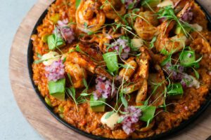 Raices de la costa happily marries ingredients from the earth and sea.