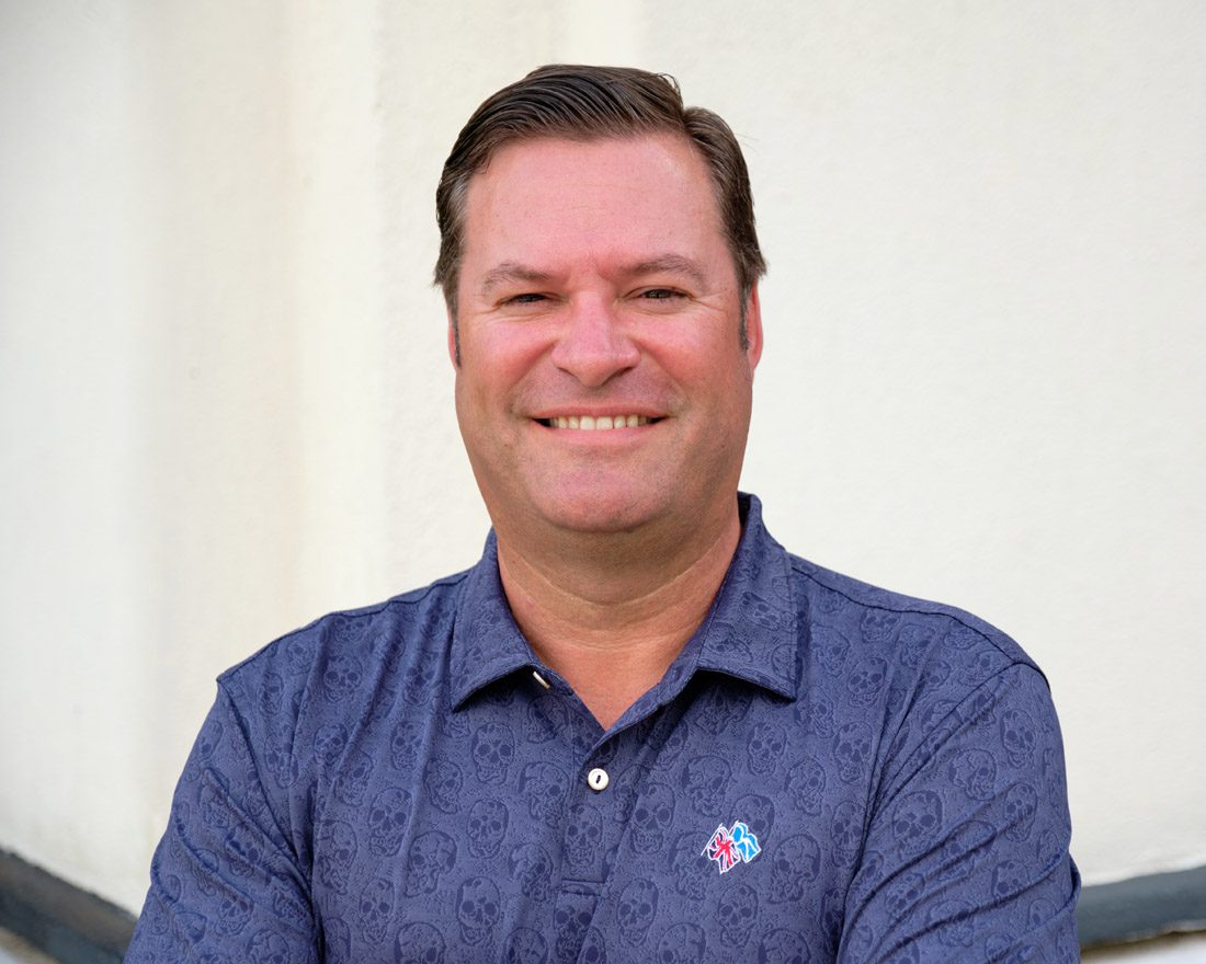 Hank Clark blends his passion for golf and community service. photo: Brandon Amato