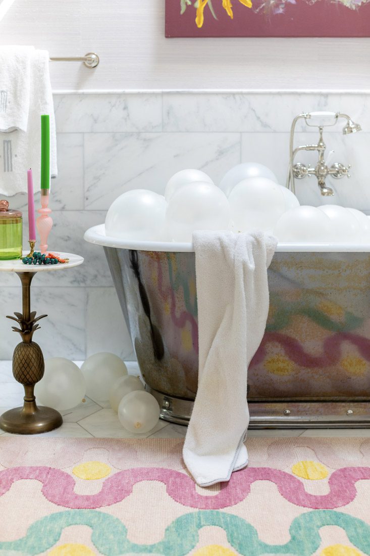 Atlanta-based designer Jenna Gross of Colordrunk Designs has partnered with Loom & Co. on a new rug collection