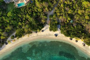 Canouan Island in the Grenadines