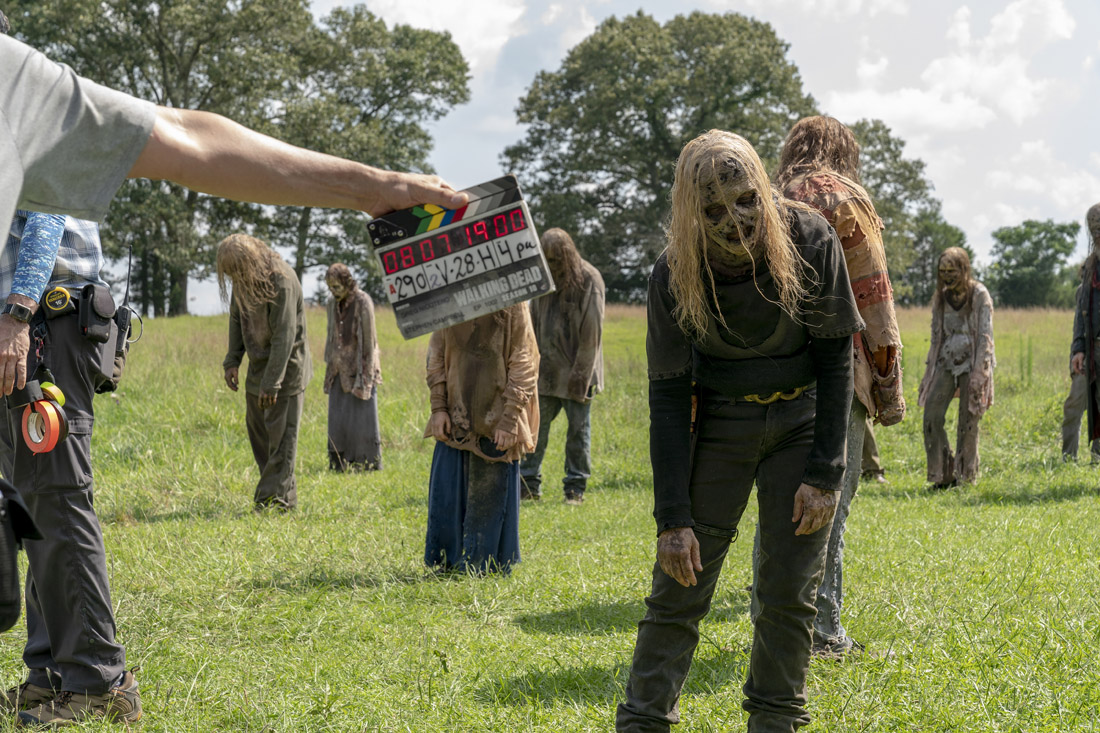 Extras make "The Walking Dead" scenes feel authentic and alive (or in this case, dead).