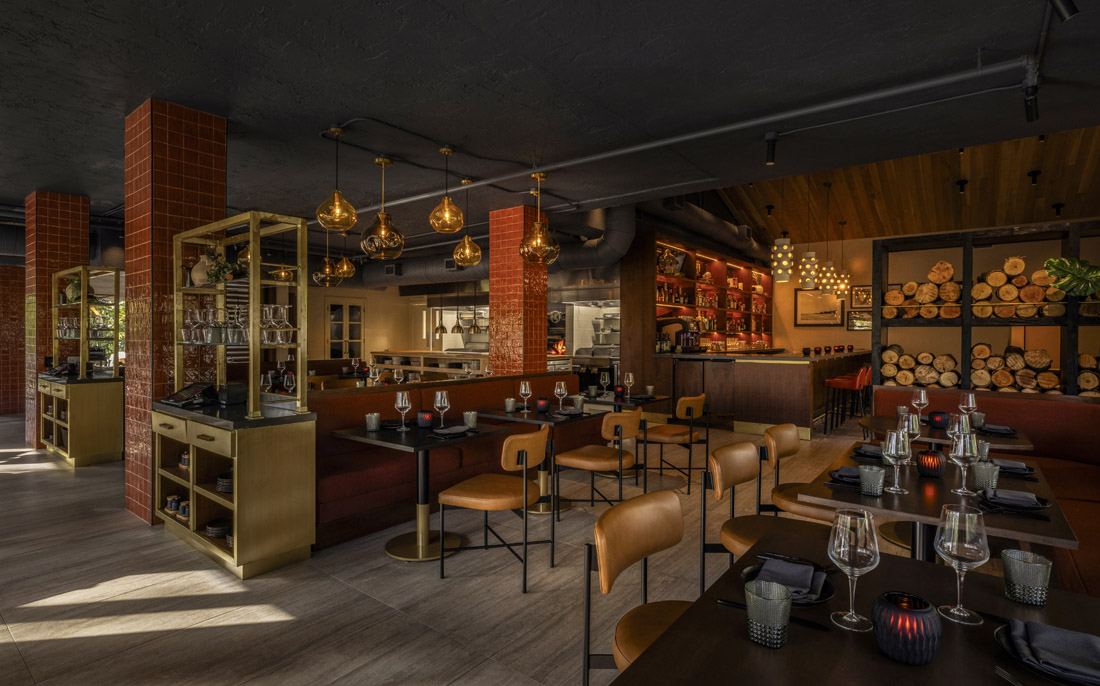 Kindler is upscale dining, specializing in wood-fired foods.