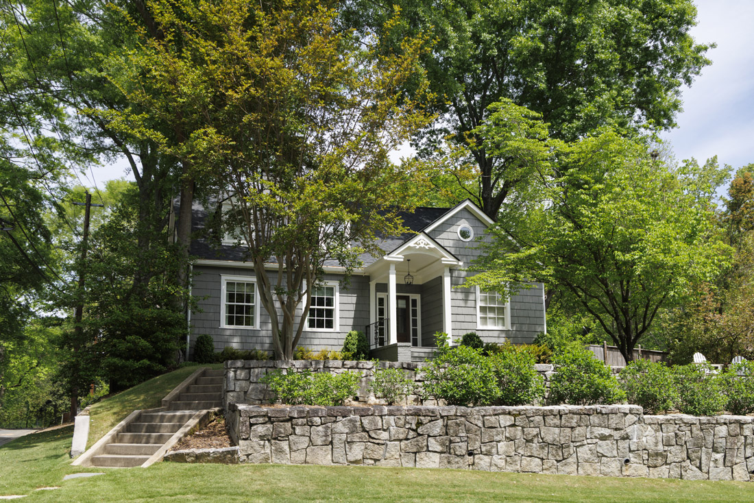 Once a duplex, the Becks' completely remodeled Peachtree Hills home checks all the boxes.