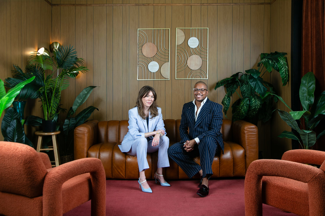 Film and TV costumers Allison Behring and Marcus Allen