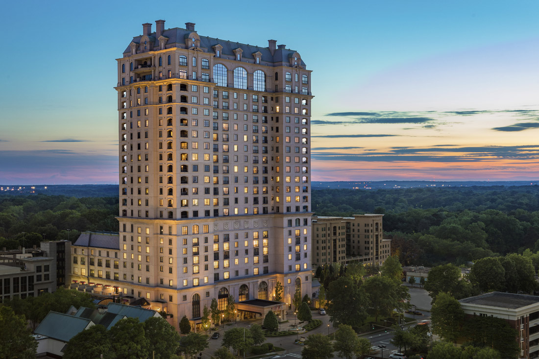 At 26-stories tall, The St. Regis Atlanta commands Buckhead's attention.