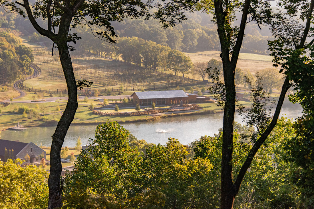 The Southall property includes hiking trails, meticulously tended gardens and apple orchards. photo: The Nomadic People