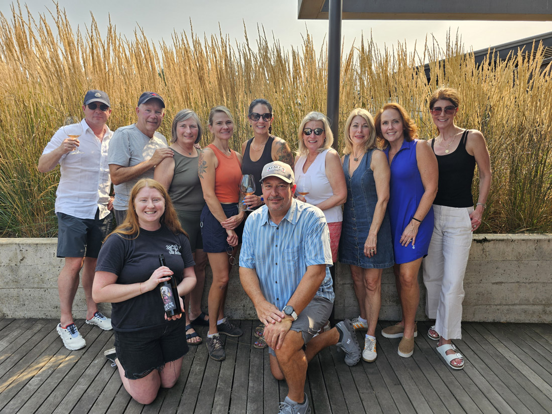 Group trips with Brookhaven Wines take customers to vineyards around the globe.