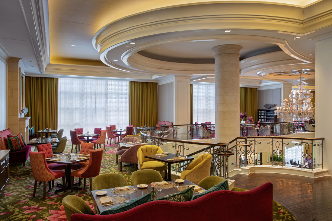 Astor Court is the spot for a power breakfast or a leisurely bite to kick off your day.
