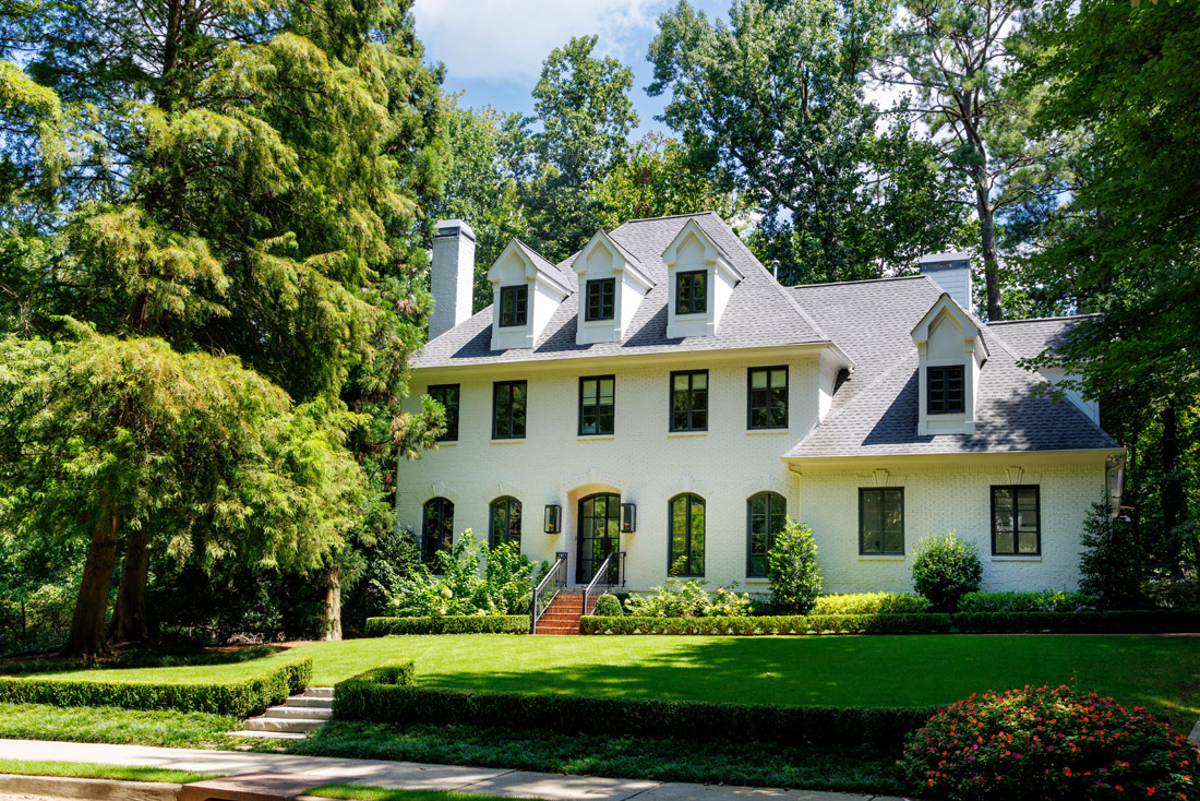 The Miller home in North Buckhead is stately and timeless.